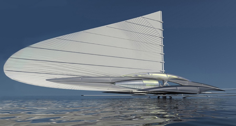 imagen 3 de El trimarán solar más vanguardista del mundo.