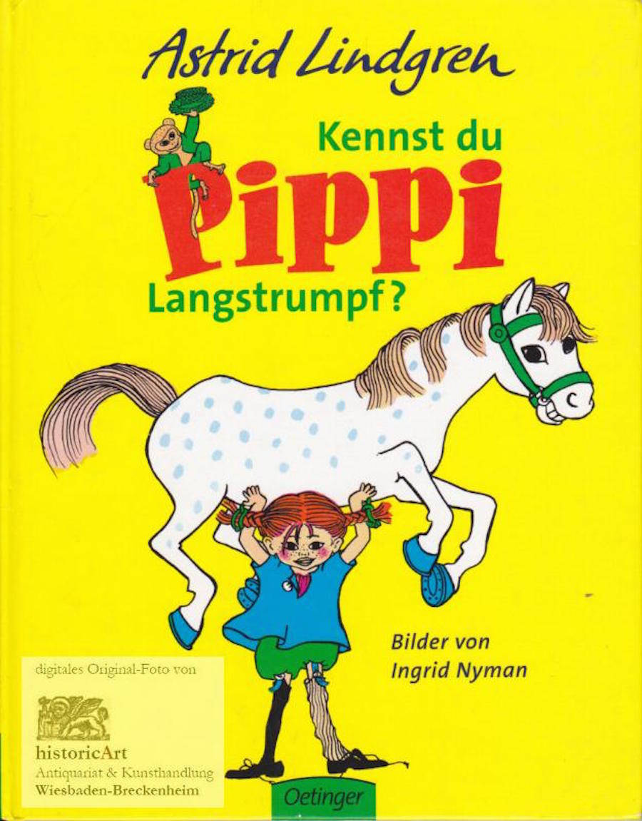 Pippi Långstrump обложка книги