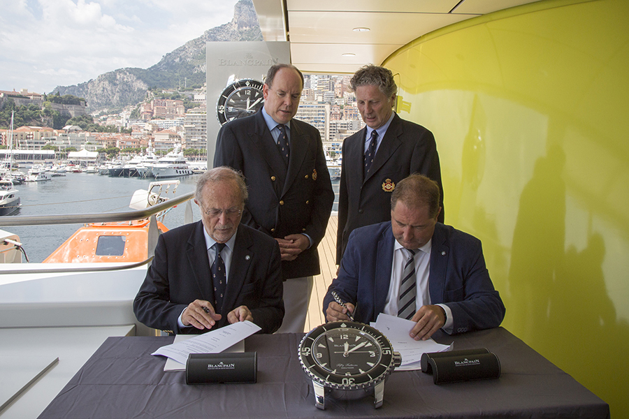 imagen 2 de Blancpain y la Fundación Príncipe Alberto II de Mónaco: acuerdo por el medioambiente.