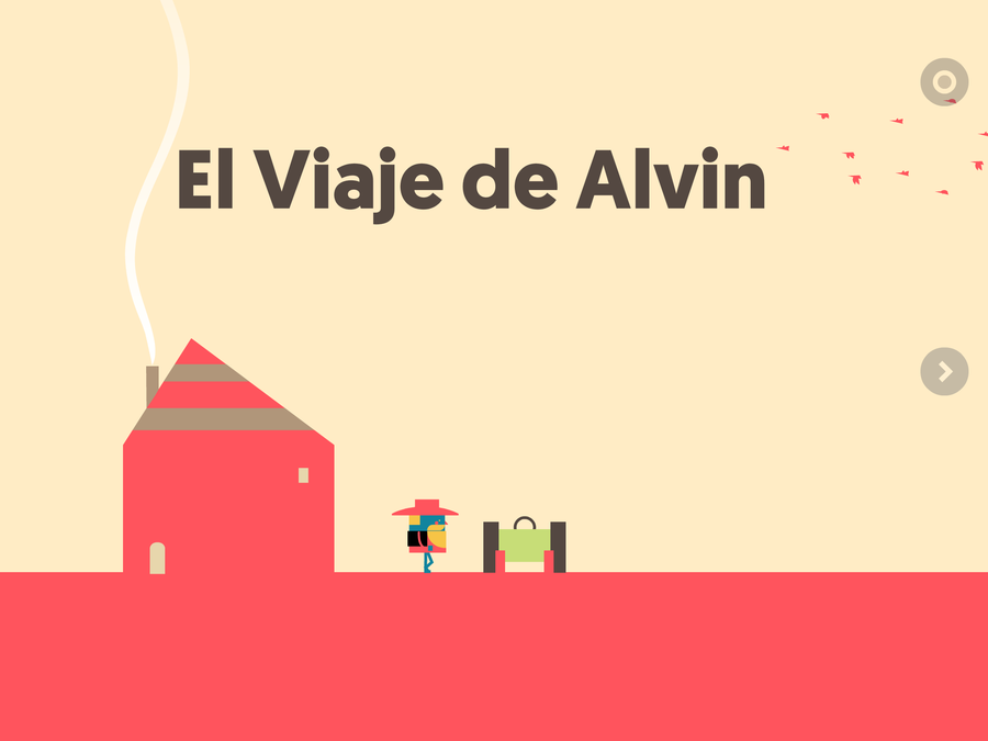 imagen 1 de El viaje de Alvin, una historia verdadera para tablet.