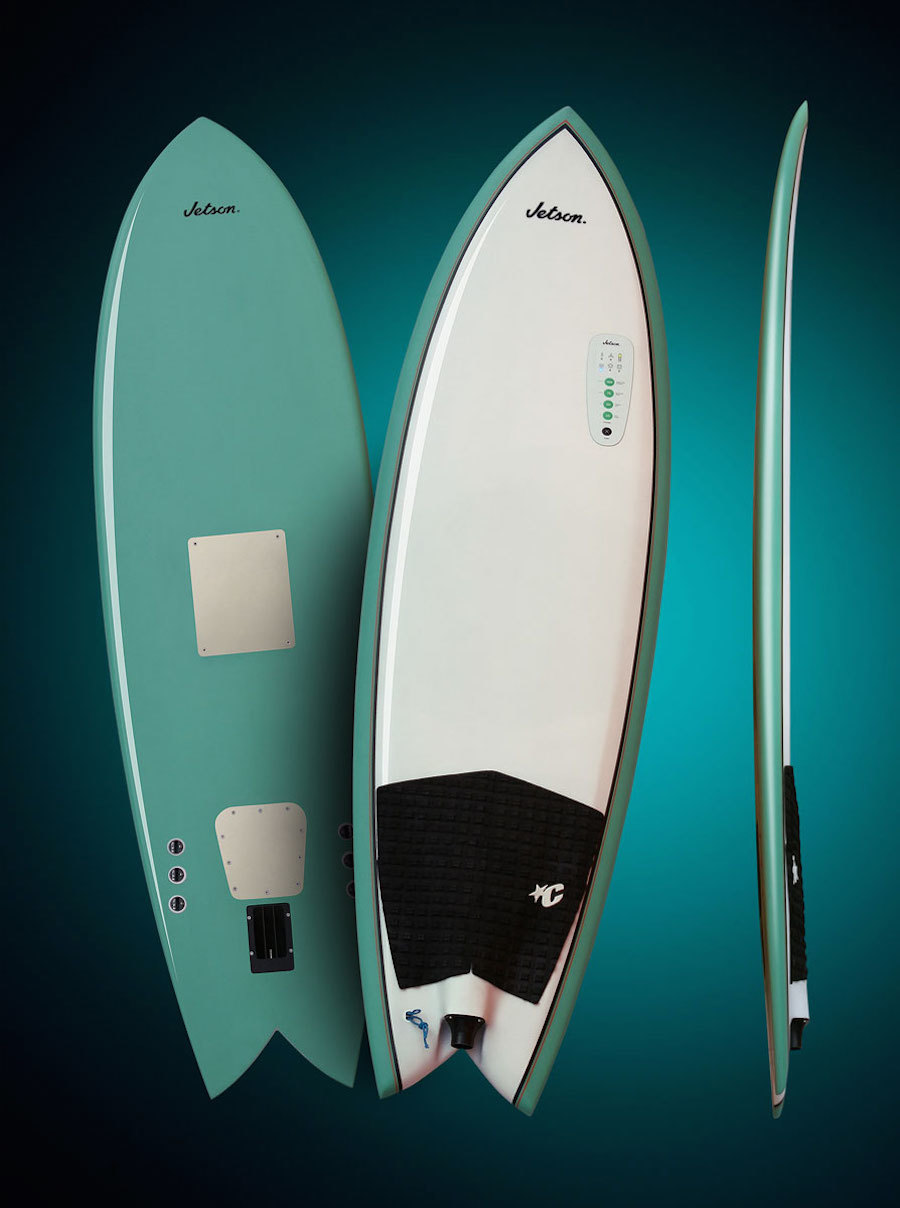 imagen 2 de Jetson surfboards. A lo Fast & Furious por las olas.