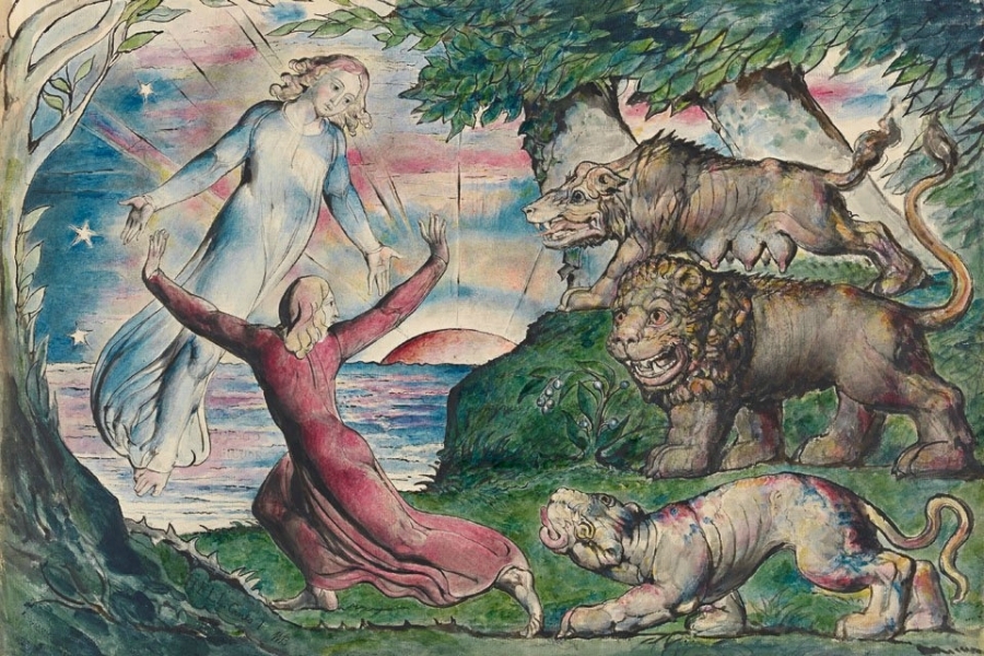 imagen 5 de La Divina Comedia según William Blake.