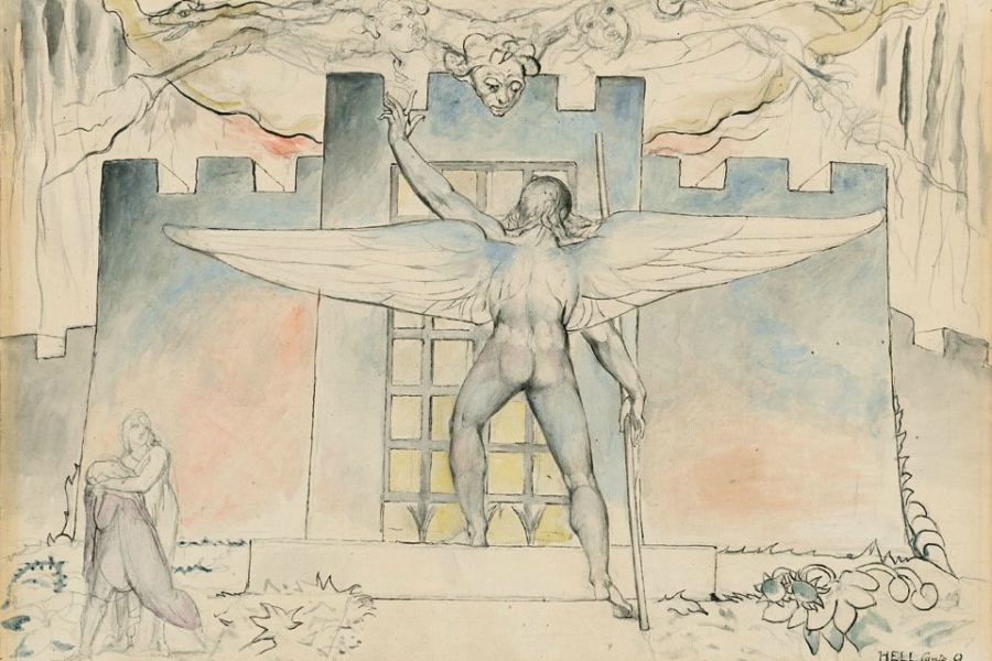 imagen 10 de La Divina Comedia según William Blake.