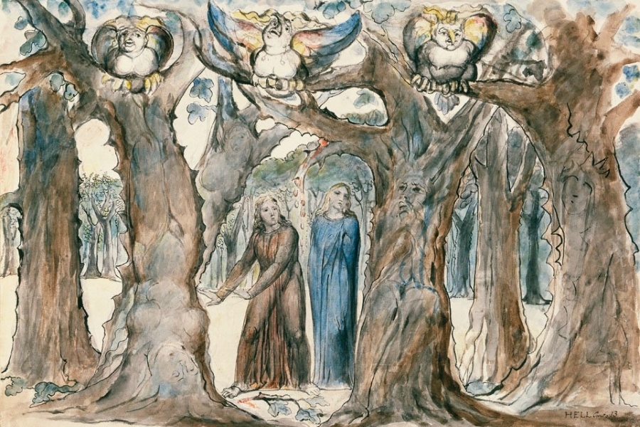 imagen 4 de La Divina Comedia según William Blake.