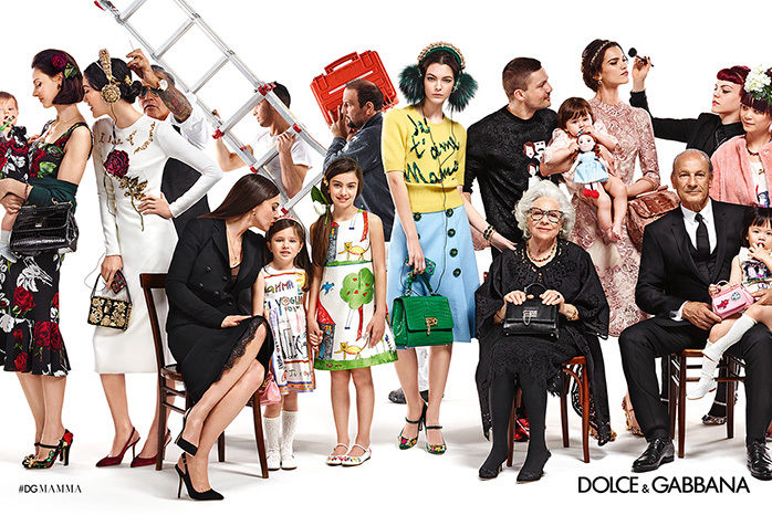 imagen 1 de La mamma de invierno y Dolce&Gabbana.