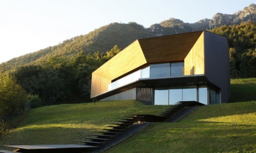 Una casa en Los Alpes.