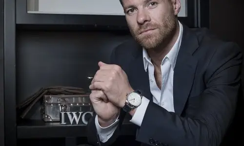 Xabi Alonso, el nuevo amigo de los relojes IWC.