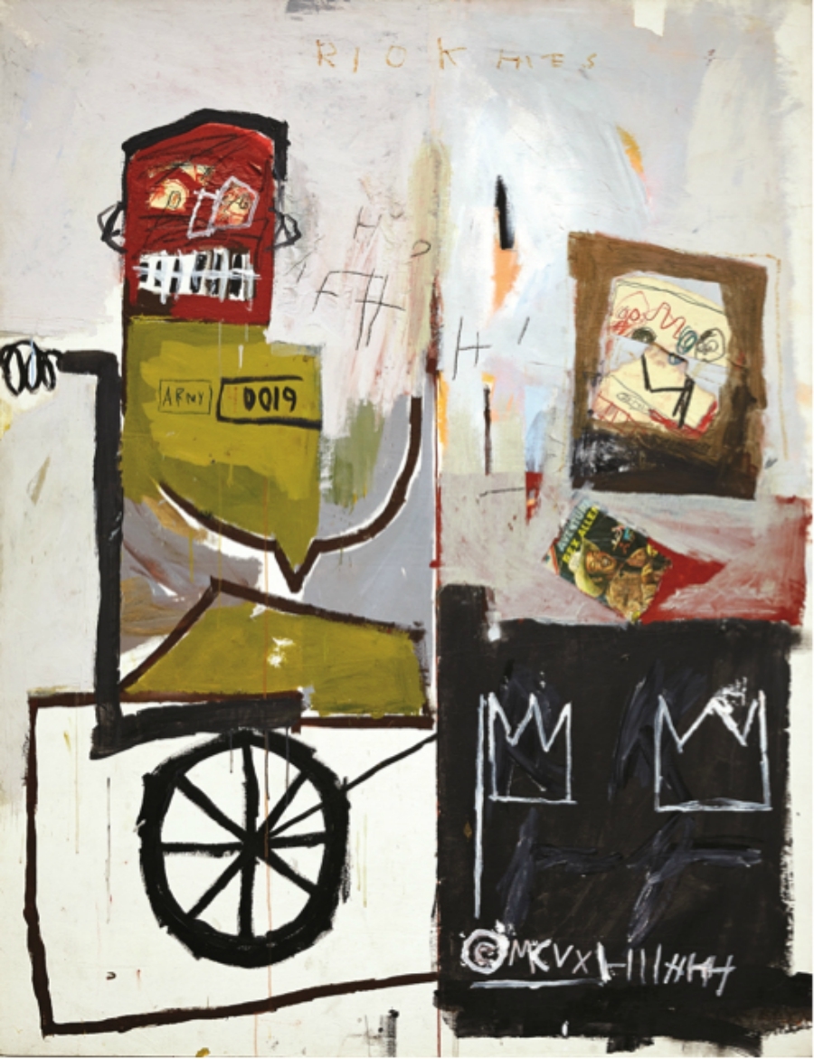 imagen 2 de Jean-Michel Basquiat y el arte rebelde de Brooklyn.