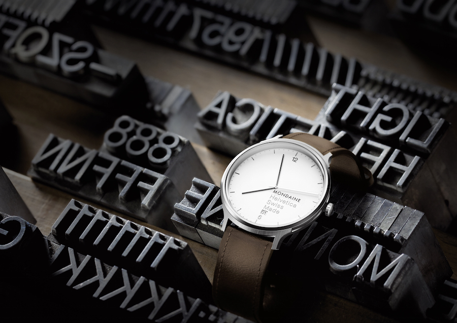 imagen 1 de Mondaine Helvetica. Tipografía hecha reloj.