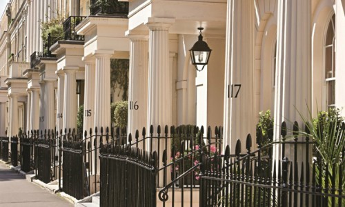 Se desinfla la burbuja del mercado inmobiliario de lujo en Londres.