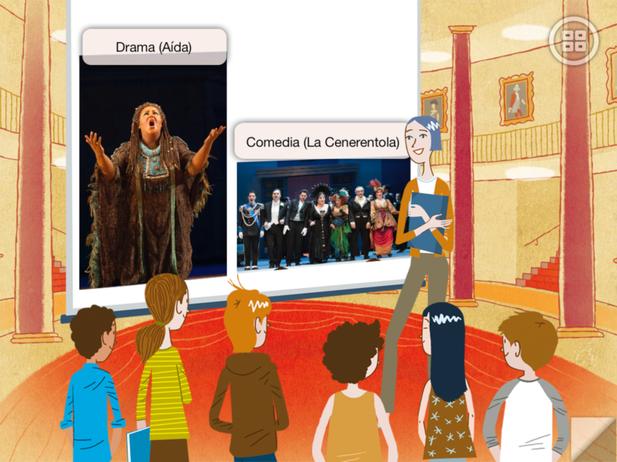imagen 3 de Recorriendo un teatro de ópera desde tu tablet.