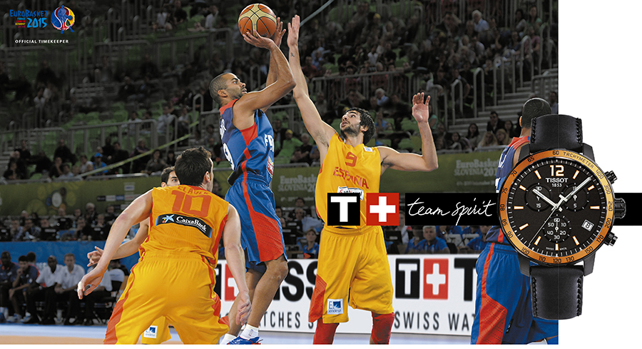 imagen 2 de Arranca el Eurobasket 2015 con Tissot como cronometrador.