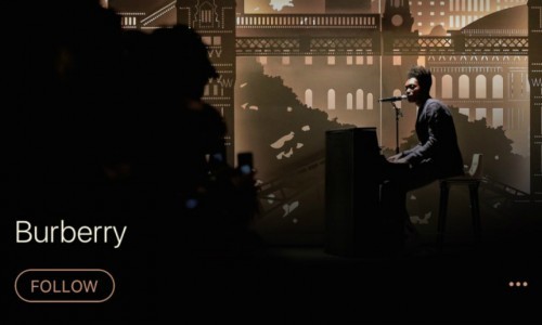 Burberry abre un canal en Apple Music.