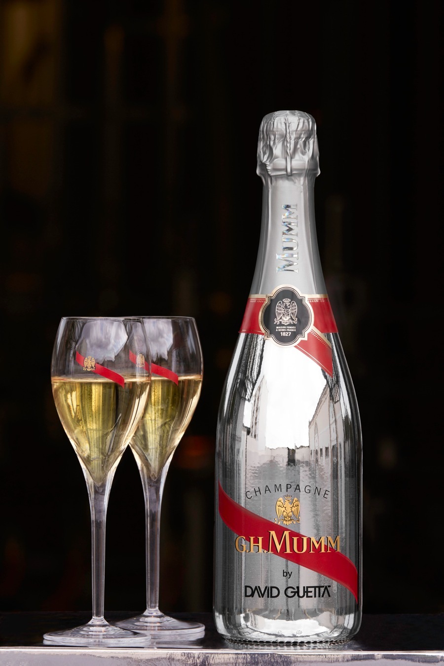 imagen 3 de David Guetta brinda con G.H.Mumm.