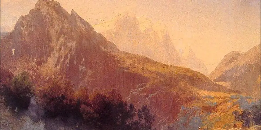 En la cima, Sinfonía Alpina. Richard Strauss.