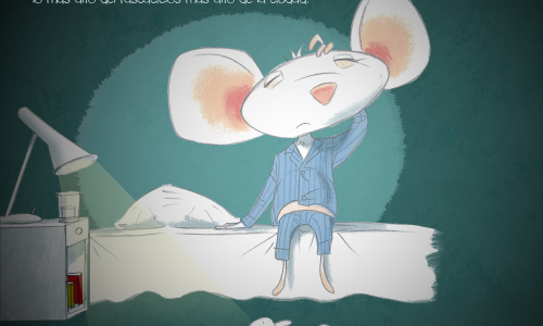 Lo que comen los ratones, un cuento-app para leer en tablet.