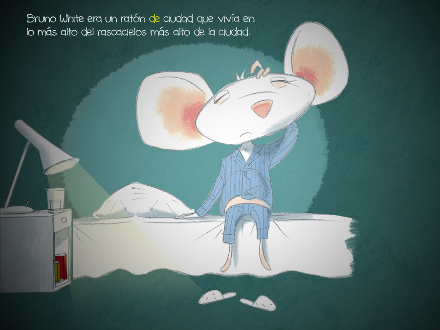 imagen 1 de Lo que comen los ratones, un cuento-app para leer en tablet.