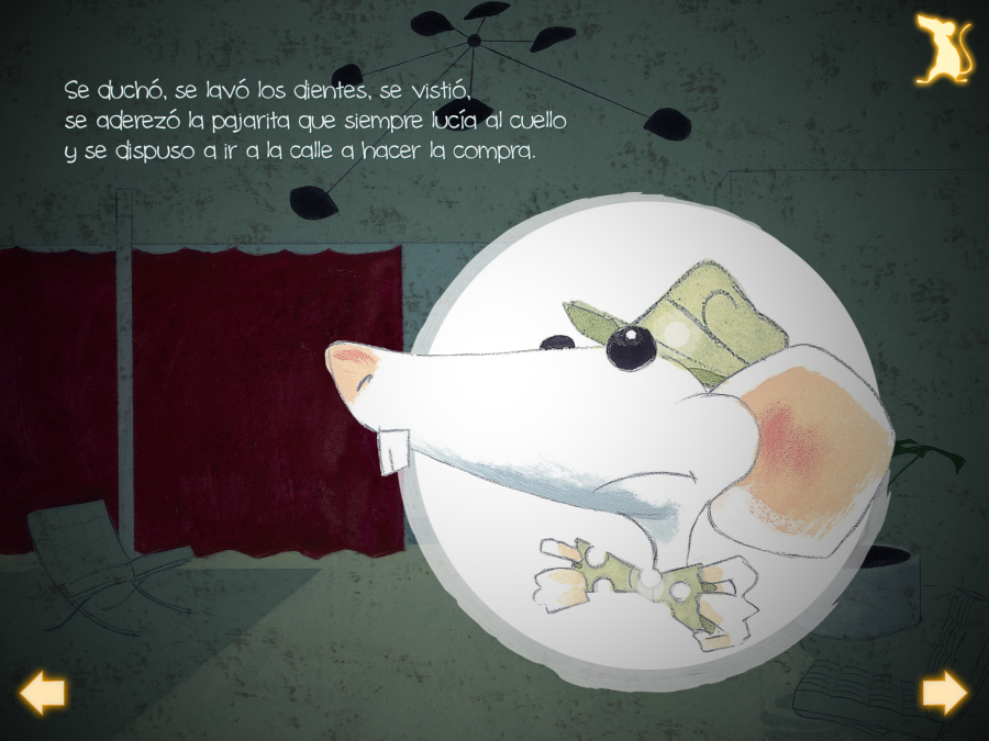 imagen 6 de Lo que comen los ratones, un cuento-app para leer en tablet.