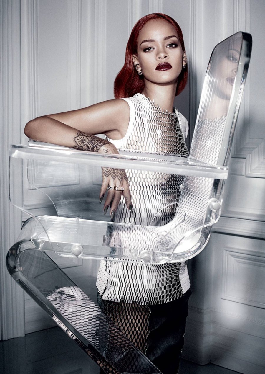 imagen 2 de Rihanna, cuestion de Dior y piel.