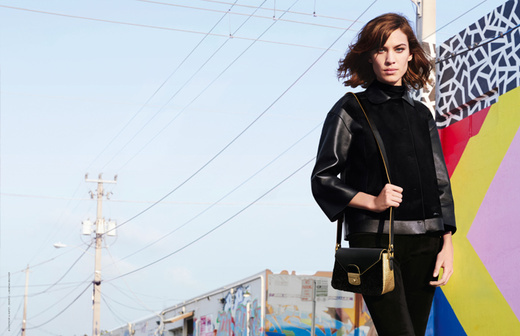 imagen 4 de Alexa Chung en Miami con Longchamp.