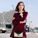 Alexa Chung en Miami con Longchamp.