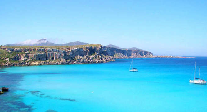 Isla Sirenas, Sicilia, Italia.