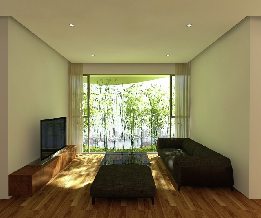 imagen 3 de Apartamentos en tres torres de bambú.