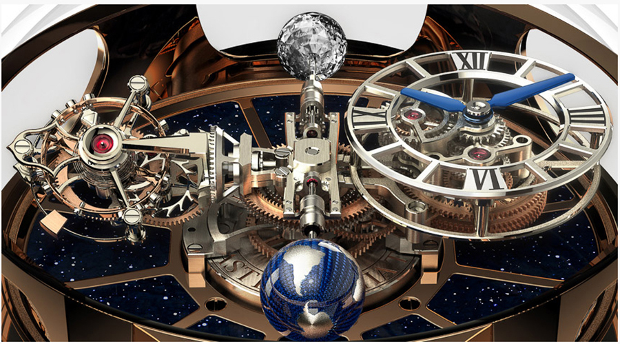 imagen 9 de Los relojes celestiales de Jacob & Co con piedras preciosas.