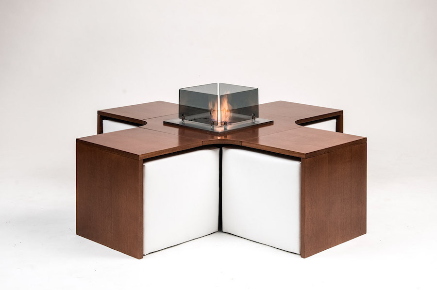 imagen 1 de Meet Bio Fireplace. Sentarse al calor del diseño.