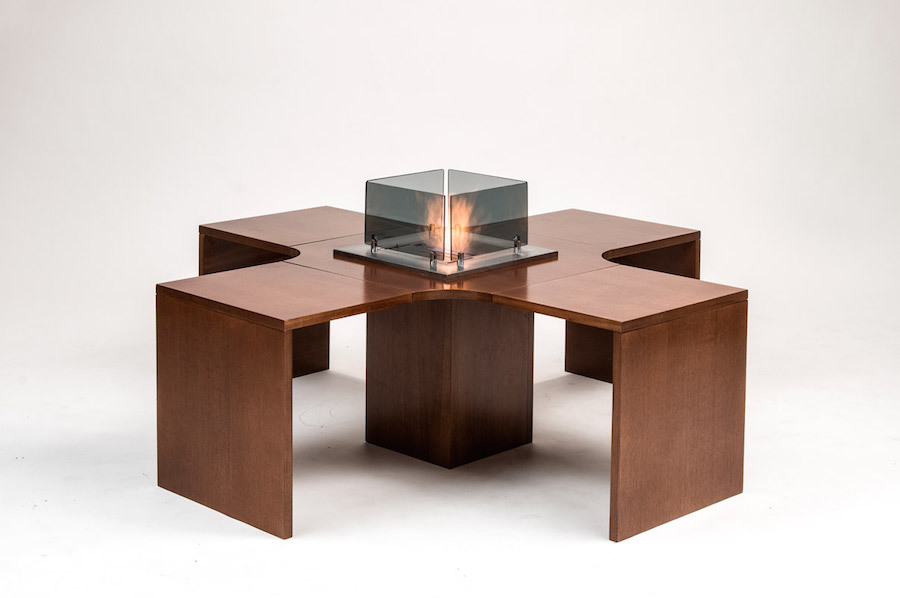 imagen 2 de Meet Bio Fireplace. Sentarse al calor del diseño.