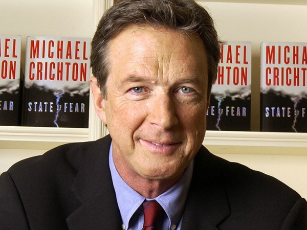 Michael Crichton, escritor de ciencia ficción.