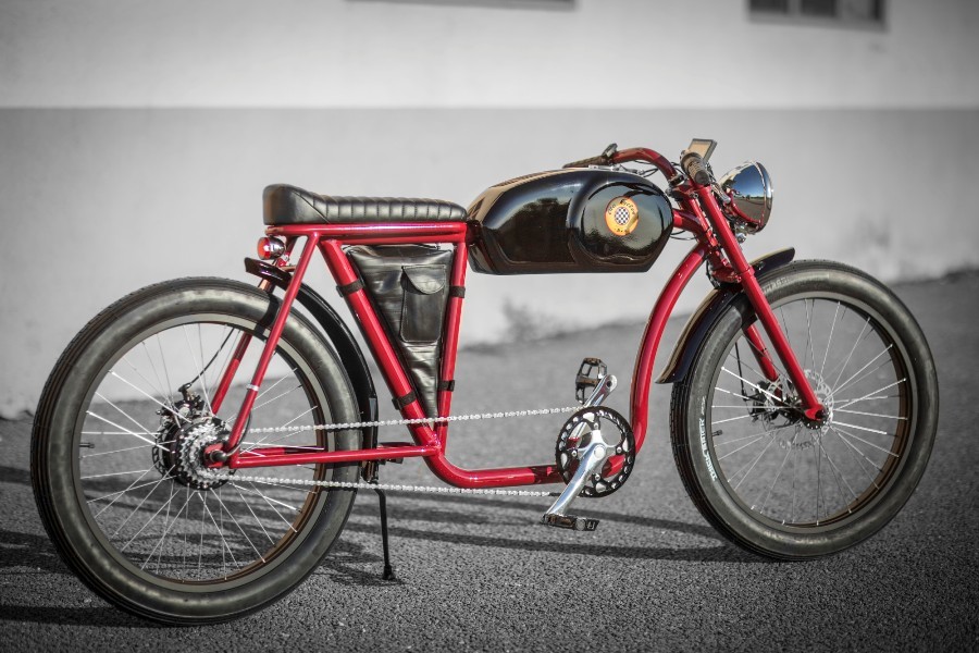 imagen 2 de Oto Cycles lanza la primera ebike inspirada en las populares Cafe Racer‏.