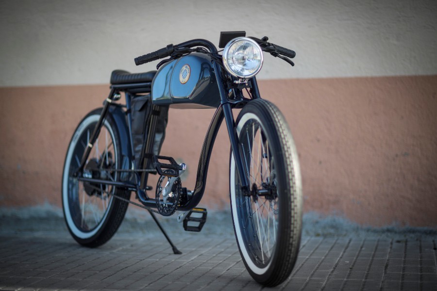 imagen 3 de Oto Cycles lanza la primera ebike inspirada en las populares Cafe Racer‏.