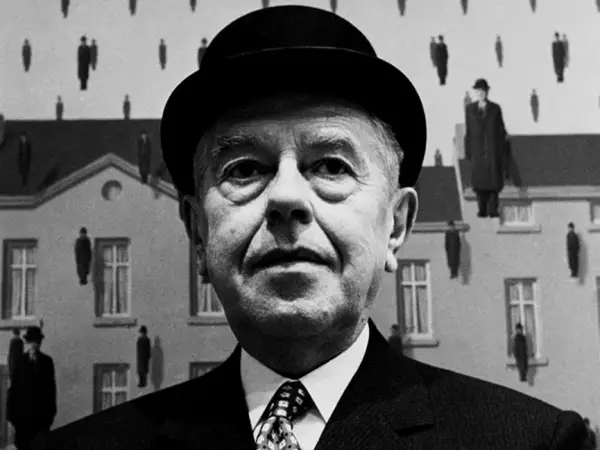 René Magritte, pintor surrealista.