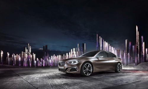 BMW Concept Compact Sedan: deportivo, elegante y exclusivo.