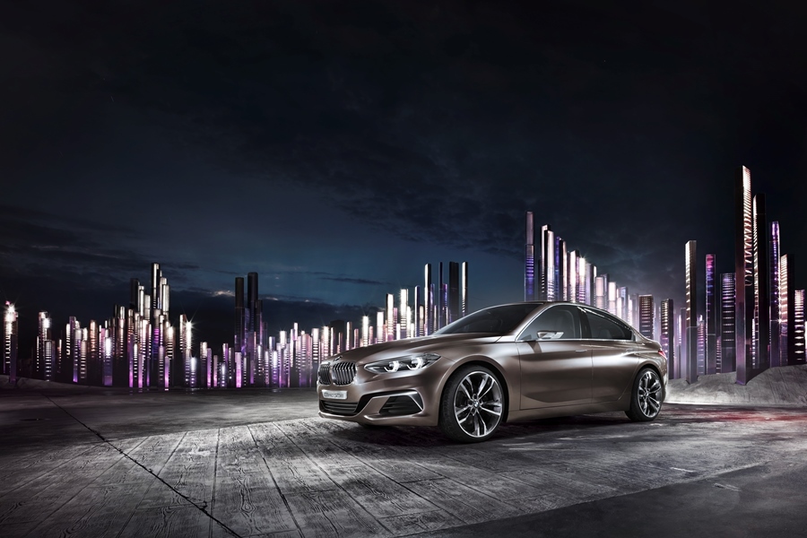 imagen 1 de BMW Concept Compact Sedan: deportivo, elegante y exclusivo.
