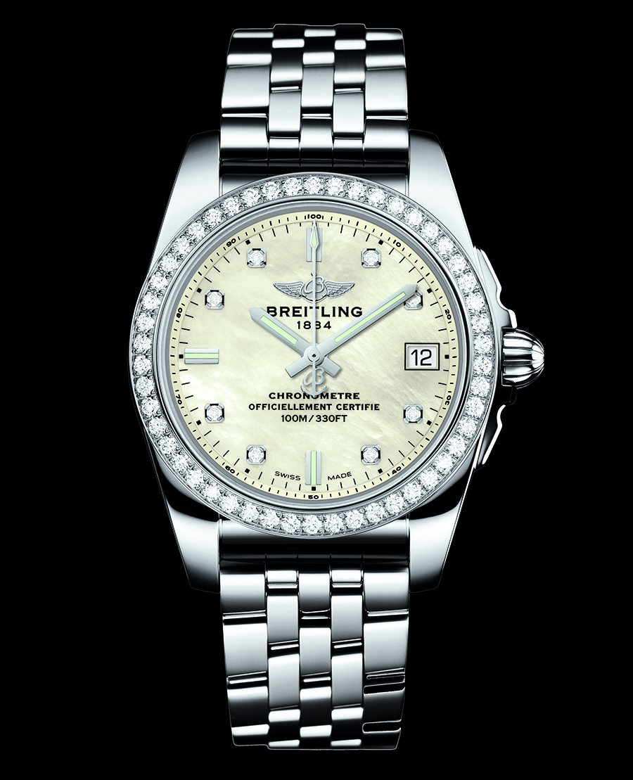 imagen 1 de Breitling lanza un nuevo reloj Galactic femenino.