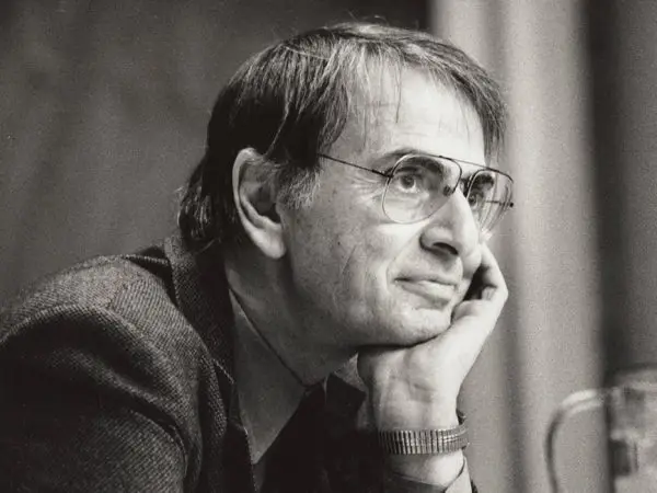 Carl Sagan, científico, divulgador del Cosmos.