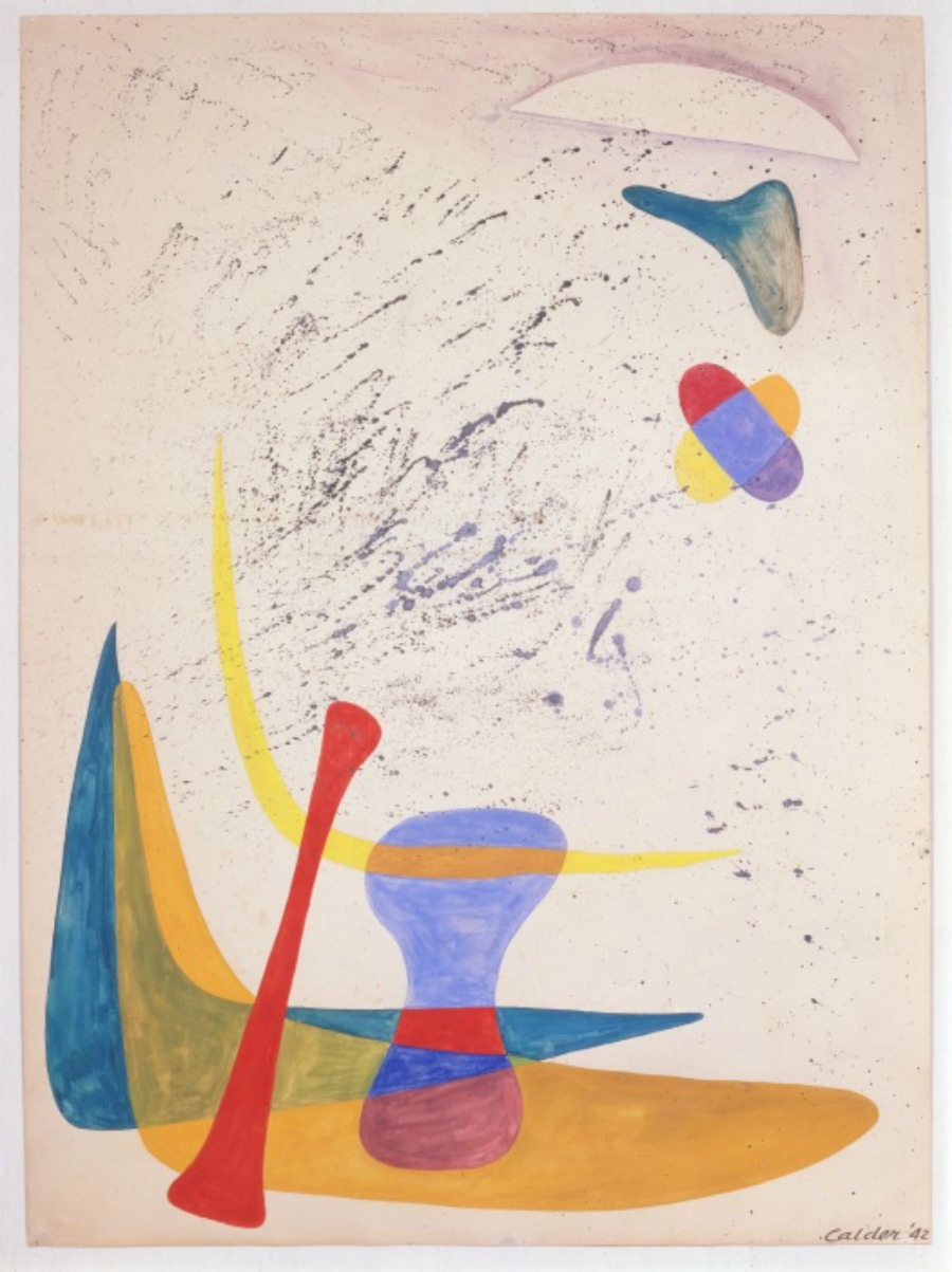 imagen 1 de El arte suspendido de Alexander Calder en La Tate Modern de Londres.