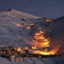 5 estaciones de esquí de Europa para esquiar por la noche.