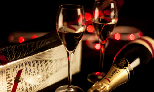 Estas Navidades, brinda con Champagne G.H.Mumm.