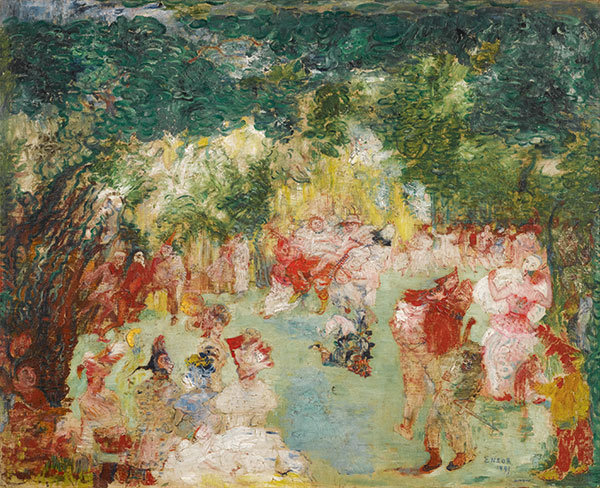 Le jardin d'amour. James Ensor