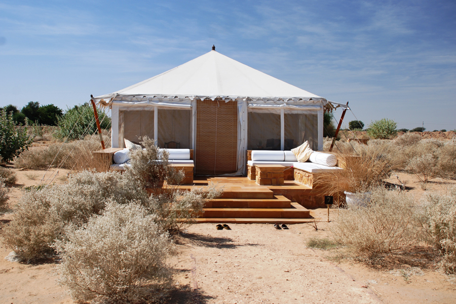 imagen 4 de The Serai, un oasis en el desierto de Rajastán.