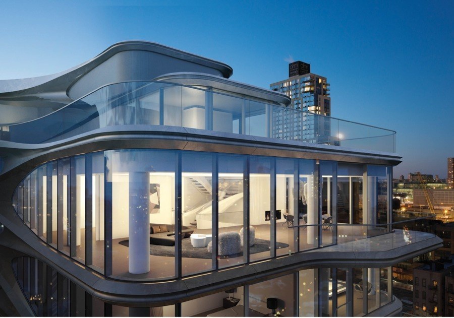 imagen 2 de El último edificio en Nueva York de Zaha Hadid.