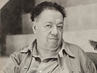 Diego Rivera, pintor.