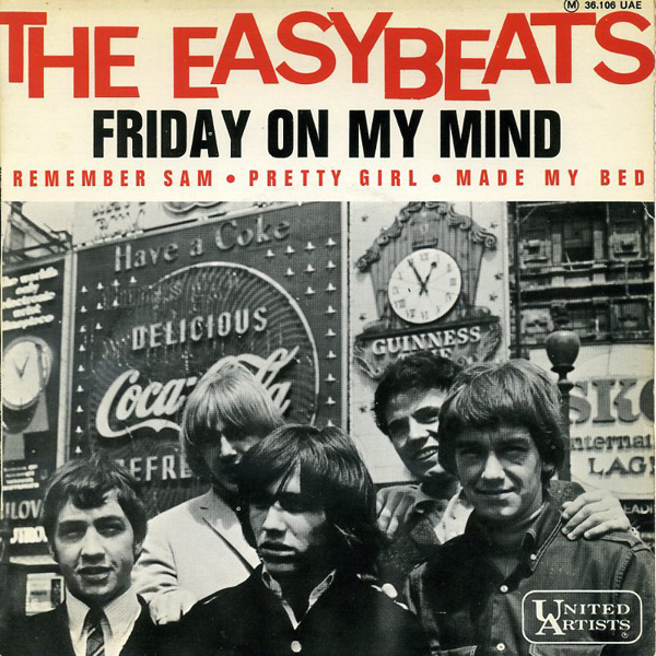 imagen 2 de Friday On My Mind. The Easybeats.