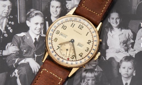 Tiffany versiona el reloj de Franklin D. Roosevelt.