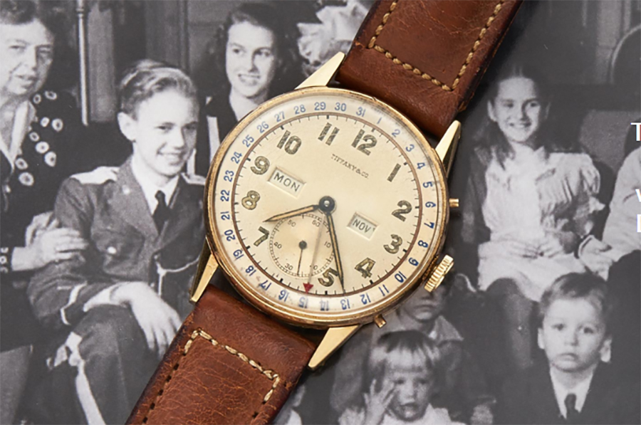 imagen 1 de Tiffany versiona el reloj de Franklin D. Roosevelt.