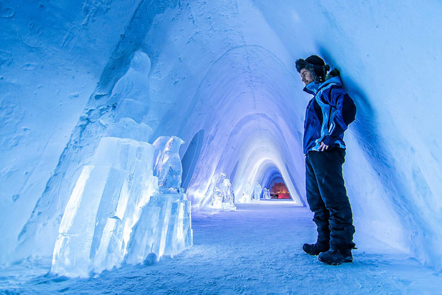 imagen 3 de Un hotel de hielo y nieve en el confín de Noruega.