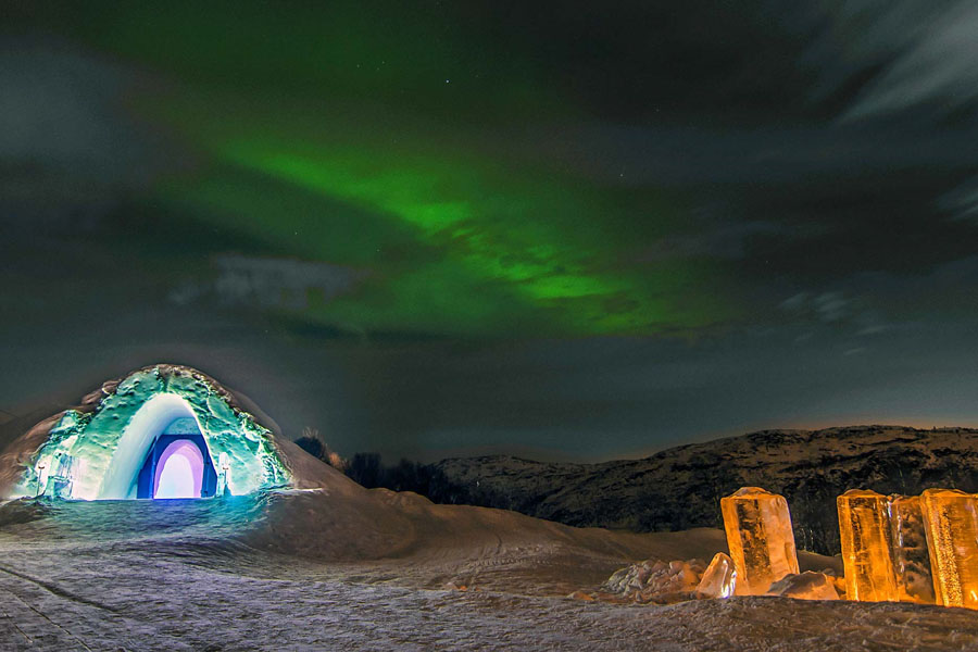 imagen 4 de Un hotel de hielo y nieve en el confín de Noruega.